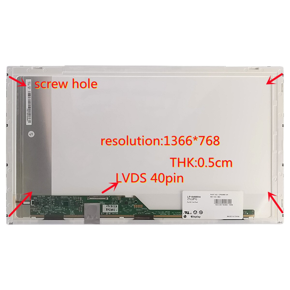 HP Probook 15.6 s 4540s 4530s 4545s 6570b 6560b 6550b Ʈ ũ г   4520 &HD 40  Lcd ÷ Led